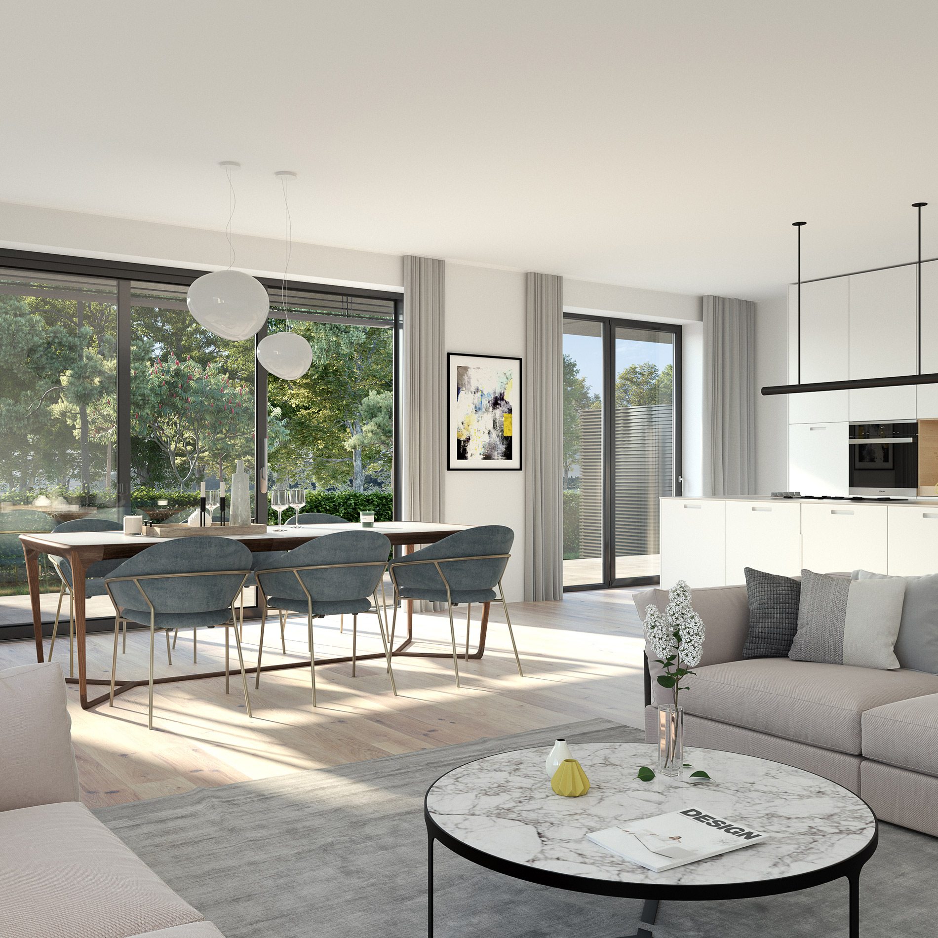 Bel Air - Premium Garden Suites, Wohnkonzept und Design
